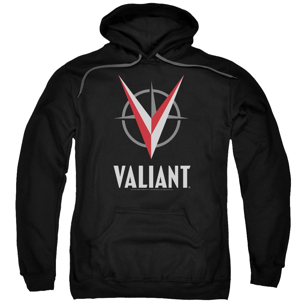 VALIANT/LOGO - ADULT PULL-OVER HOODIE
