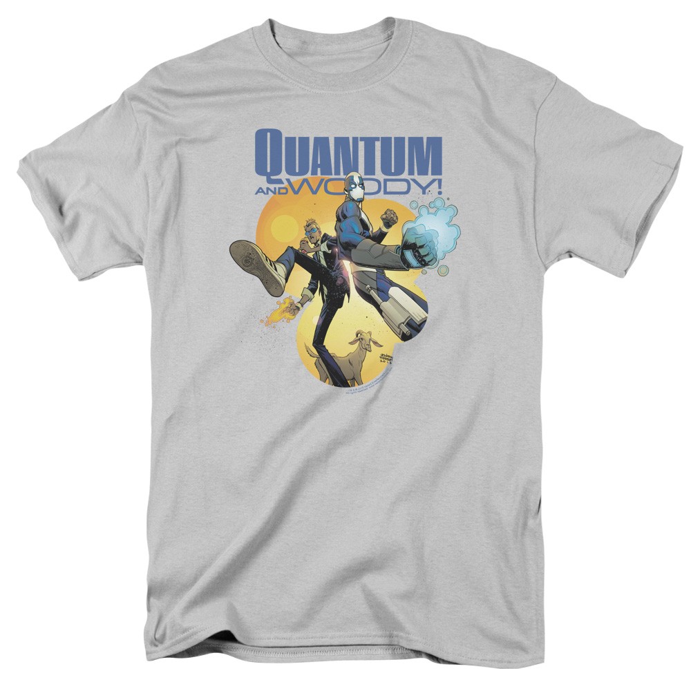 QUANTUM AND WOODY/THREE'S A CROWD - ADULT REGULAR FIT SHORT SLEEVE