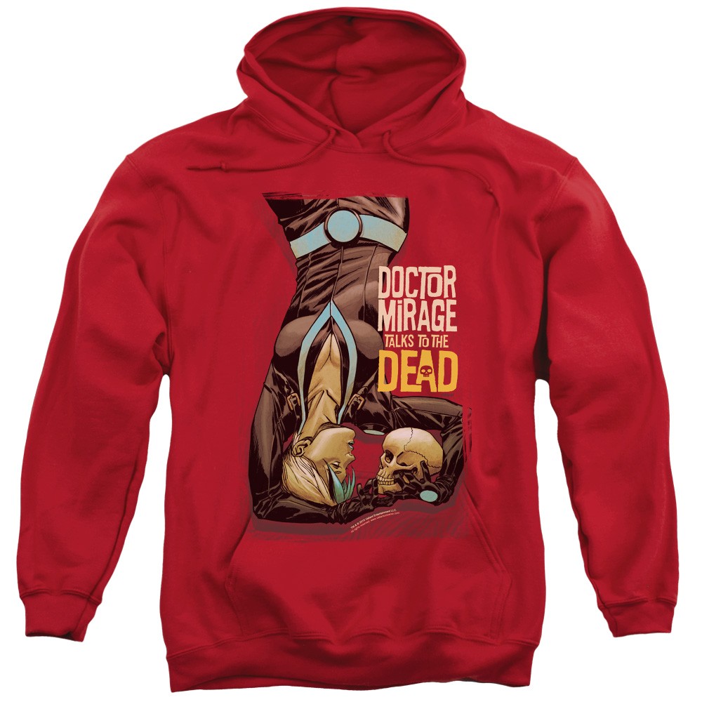 DOCTOR MIRAGE/TALKS TO THE DEAD - ADULT PULL-OVER HOODIE