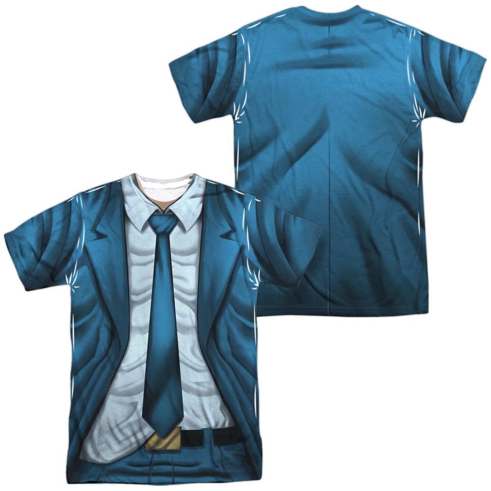 QUANTUM AND WOODY/WOODY UNIFORM (FRONT/BACK PRINT) - ADULT REGULAR FIT SHORT SLEEVE 100% POLY - Sublimation