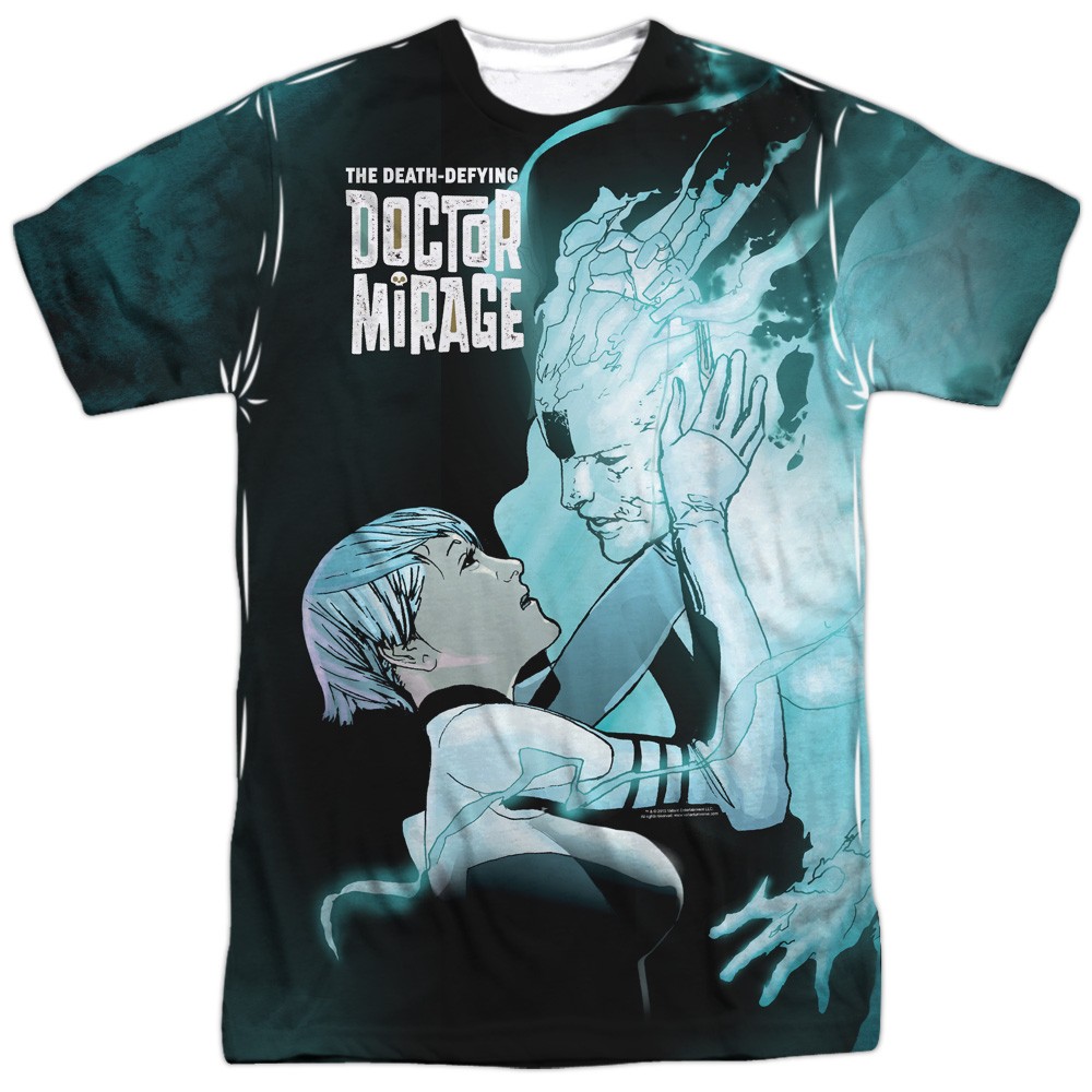 DOCTOR MIRAGE/CONNECTING - ADULT REGULAR FIT SHORT SLEEVE 100% POLY - Sublimation