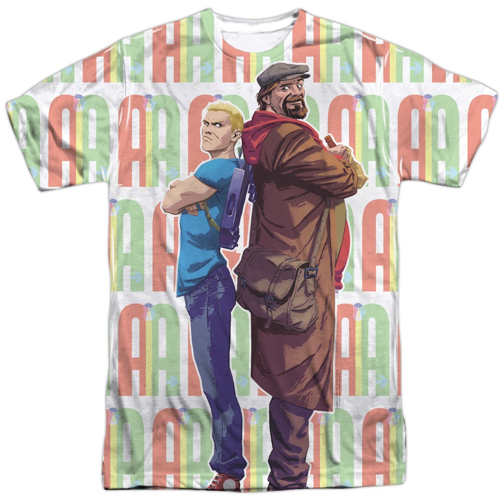 ARCHER & ARMSTRONG/UNLIKELY TEAM - ADULT REGULAR FIT SHORT SLEEVE 100% POLY - Sublimation