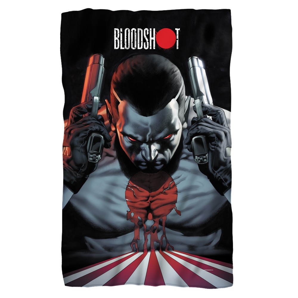 BLOODSHOT/GUNS DRAWN - FLEECE BLANKET - ONE SIZE