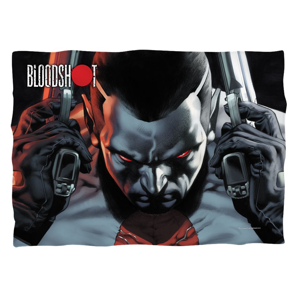 BLOODSHOT/GUNS DRAWN - PILLOW CASE - ONE SIZE