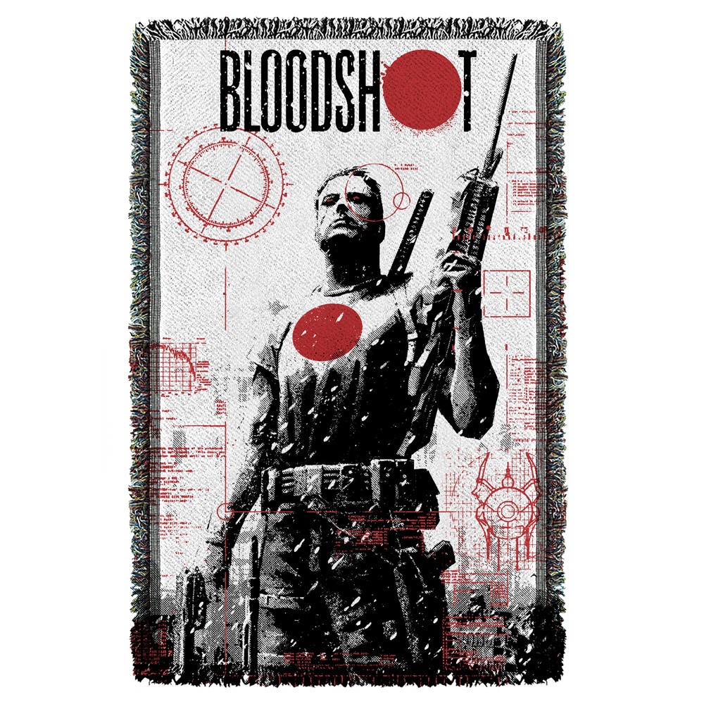 BLOODSHOT/TAKE AIM - WOVEN THROW - ONE SIZE
