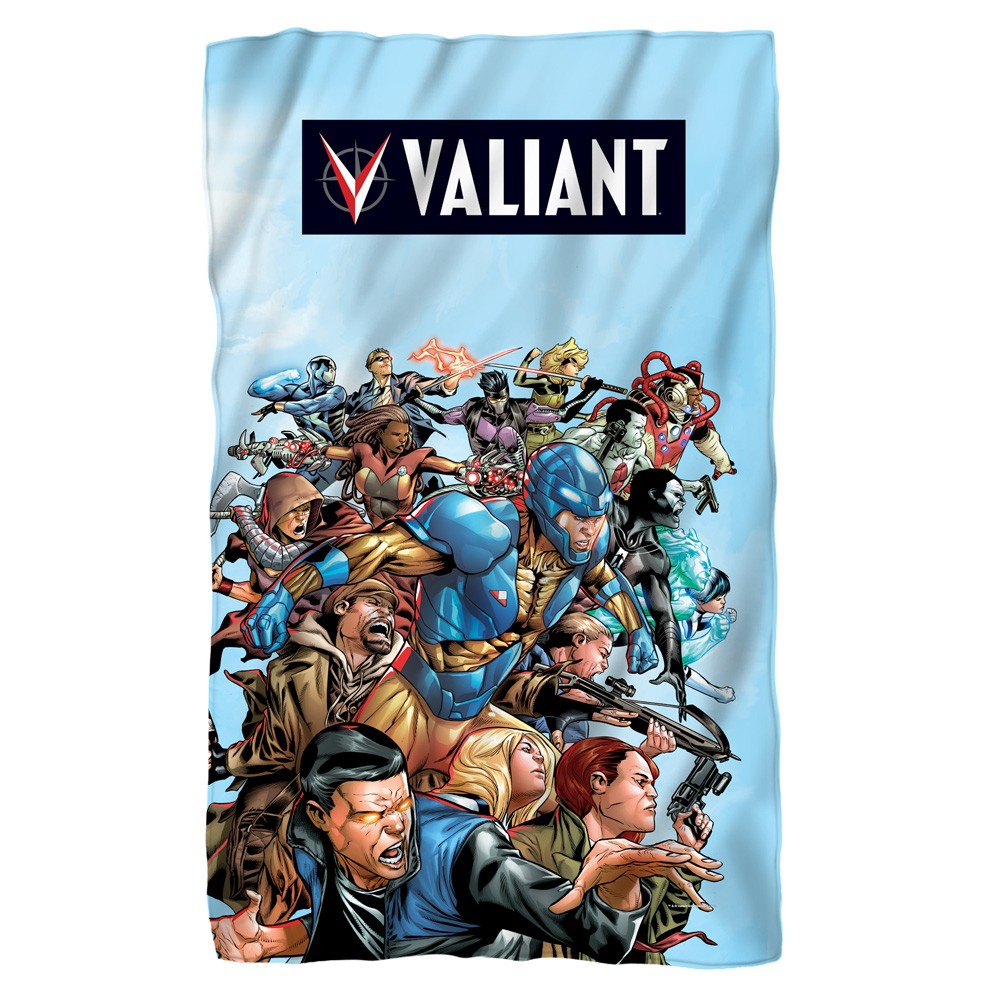 VALIANT/GROUP ATTACK - FLEECE BLANKET - ONE SIZE