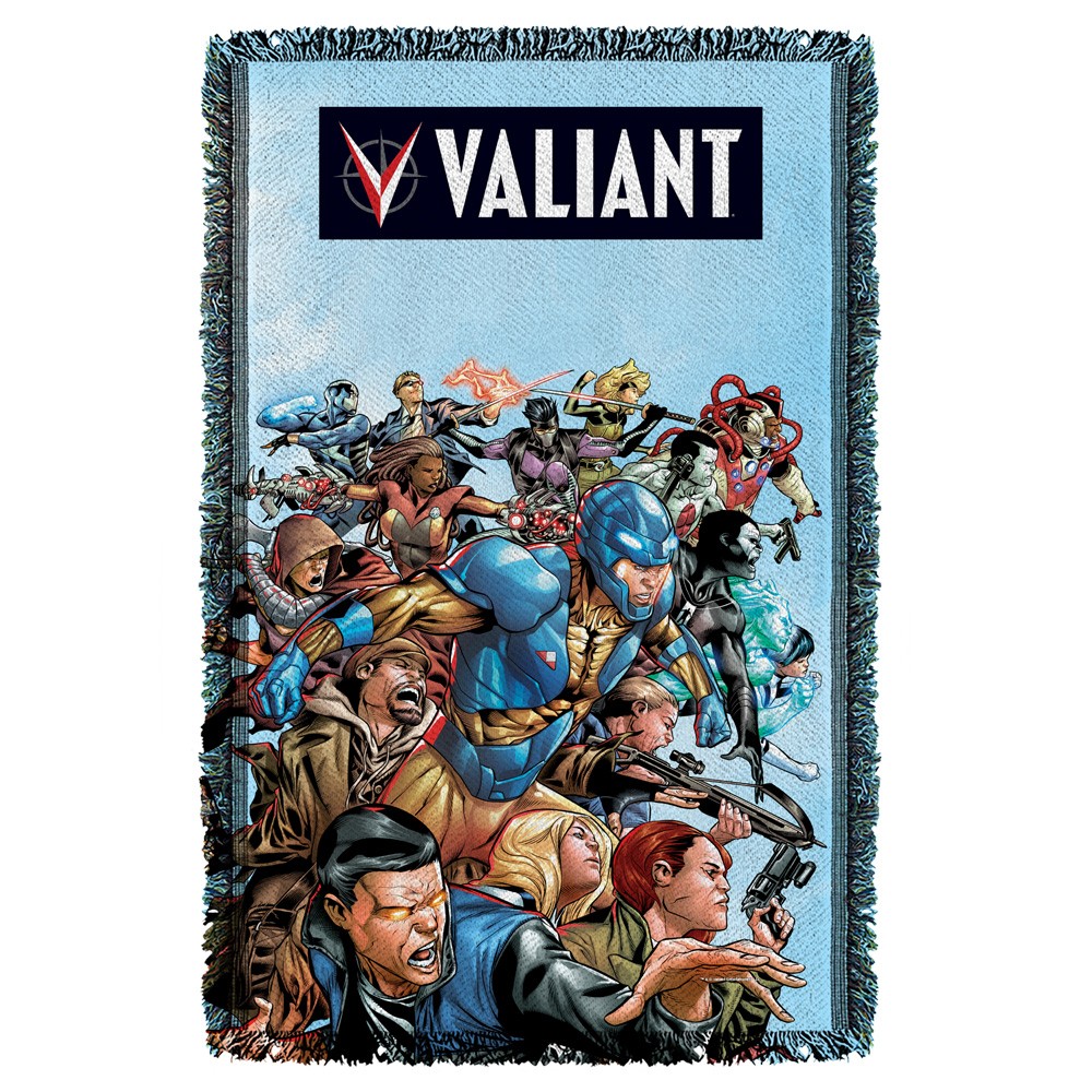 VALIANT/GROUP ATTACK - WOVEN THROW - ONE SIZE