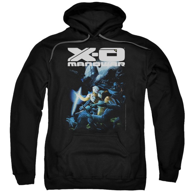 X-O MANOWAR/BY THE SWORD - ADULT PULL-OVER HOODIE