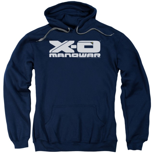 X-O MANOWAR/LOGO - ADULT PULL-OVER HOODIE