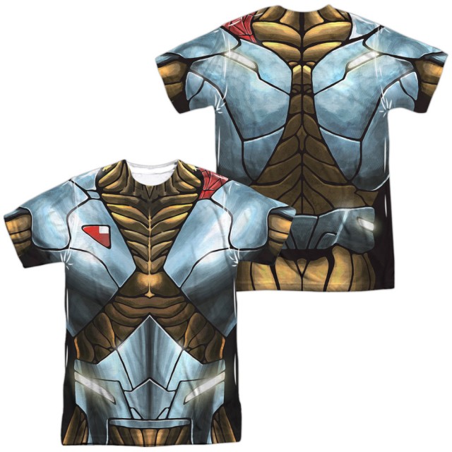X-O MANOWAR/X-O ARMOR (FRONT/BACK PRINT) - ADULT REGULAR FIT SHORT SLEEVE 100% POLY - Sublimation