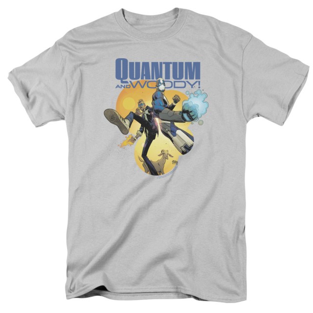 QUANTUM AND WOODY/THREE'S A CROWD - ADULT REGULAR FIT SHORT SLEEVE