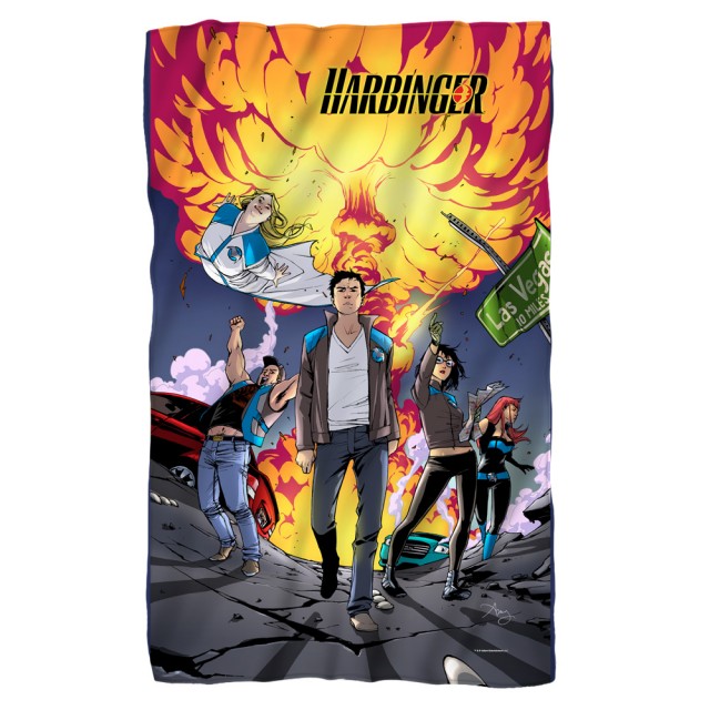 HARBINGER/EXPLOSIVE - FLEECE BLANKET - ONE SIZE