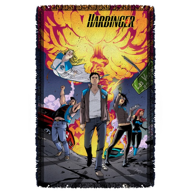 Harbinger "Explosive" Woven Throw (One Size)