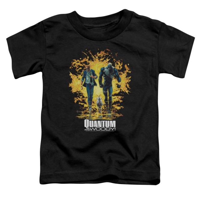 QUANTUM AND WOODY/EXPLOSION - TODDLER SHORT SLEEVE