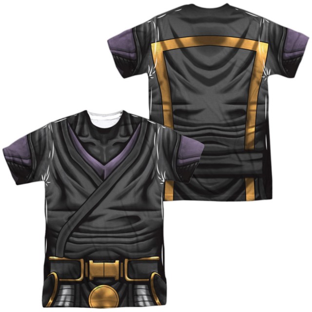 NINJAK/UNIFORM (FRONT/BACK PRINT) - ADULT REGULAR FIT SHORT SLEEVE 100% POLY - Sublimation