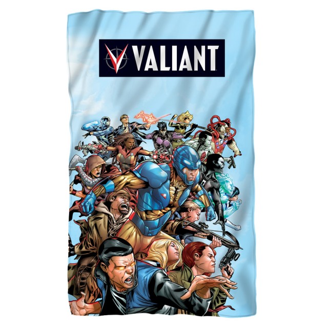 VALIANT/GROUP ATTACK - FLEECE BLANKET - ONE SIZE
