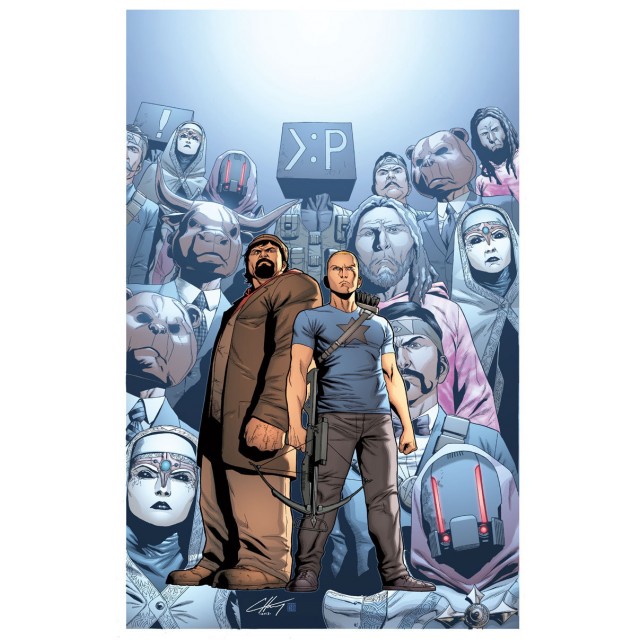 Archer & Armstrong Wall Decal