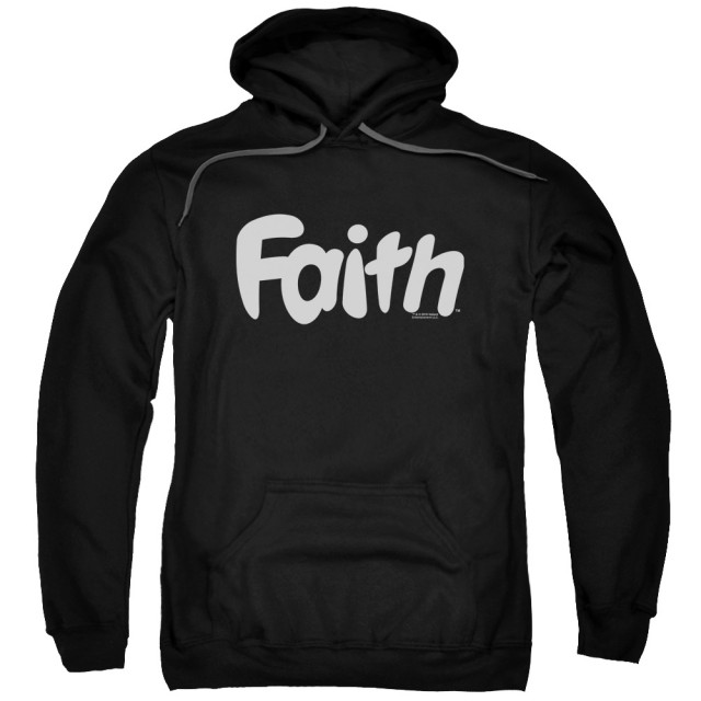 FAITH/LOGO PULL OVER HOODIE